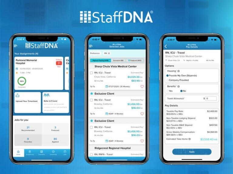 Mobile app for job assignments and details