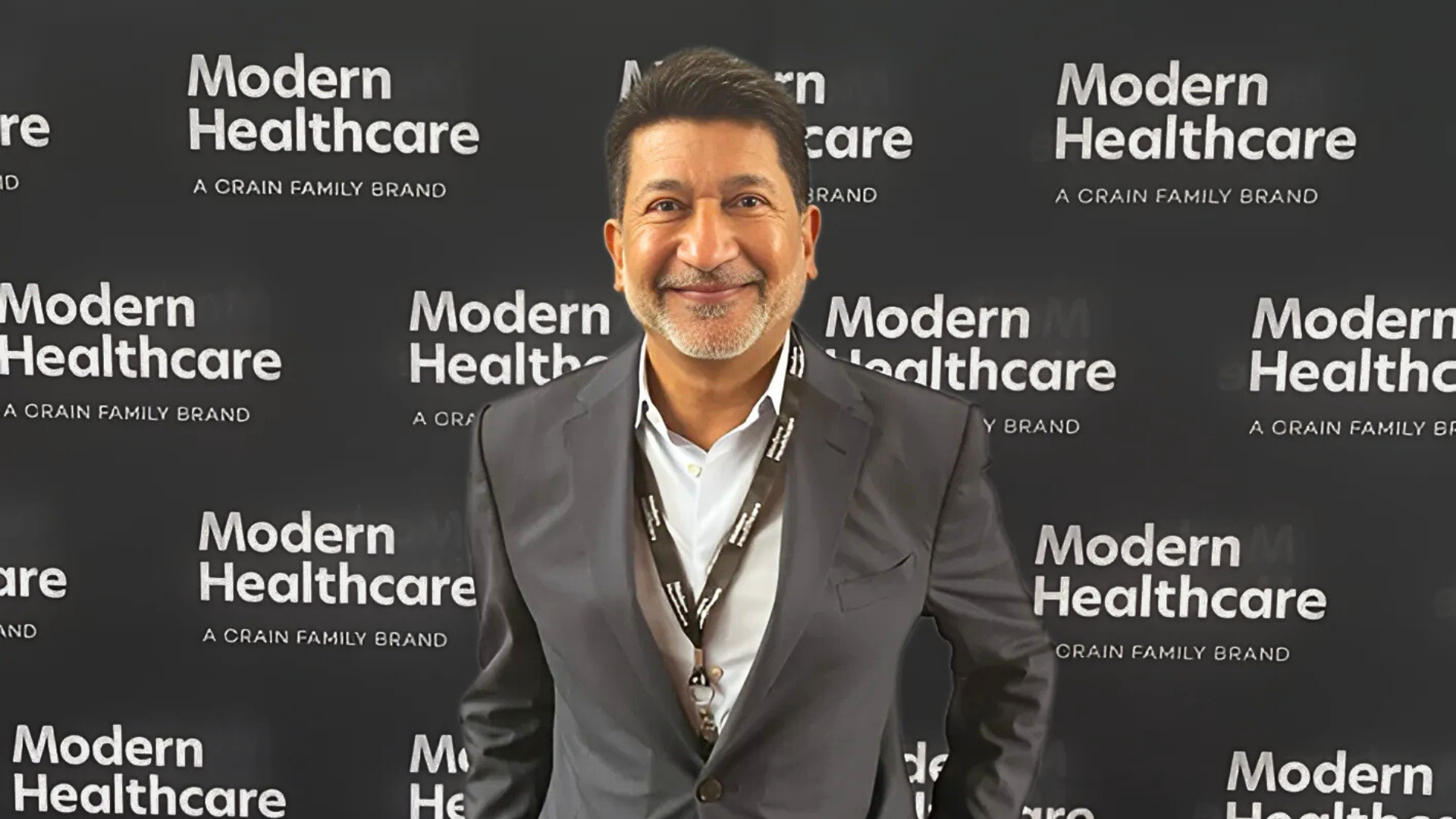 Person at Modern Healthcare event.
